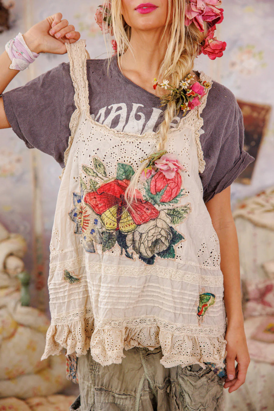 Magnolia Pearl  |   Flor De La Pasion Petrina Tank