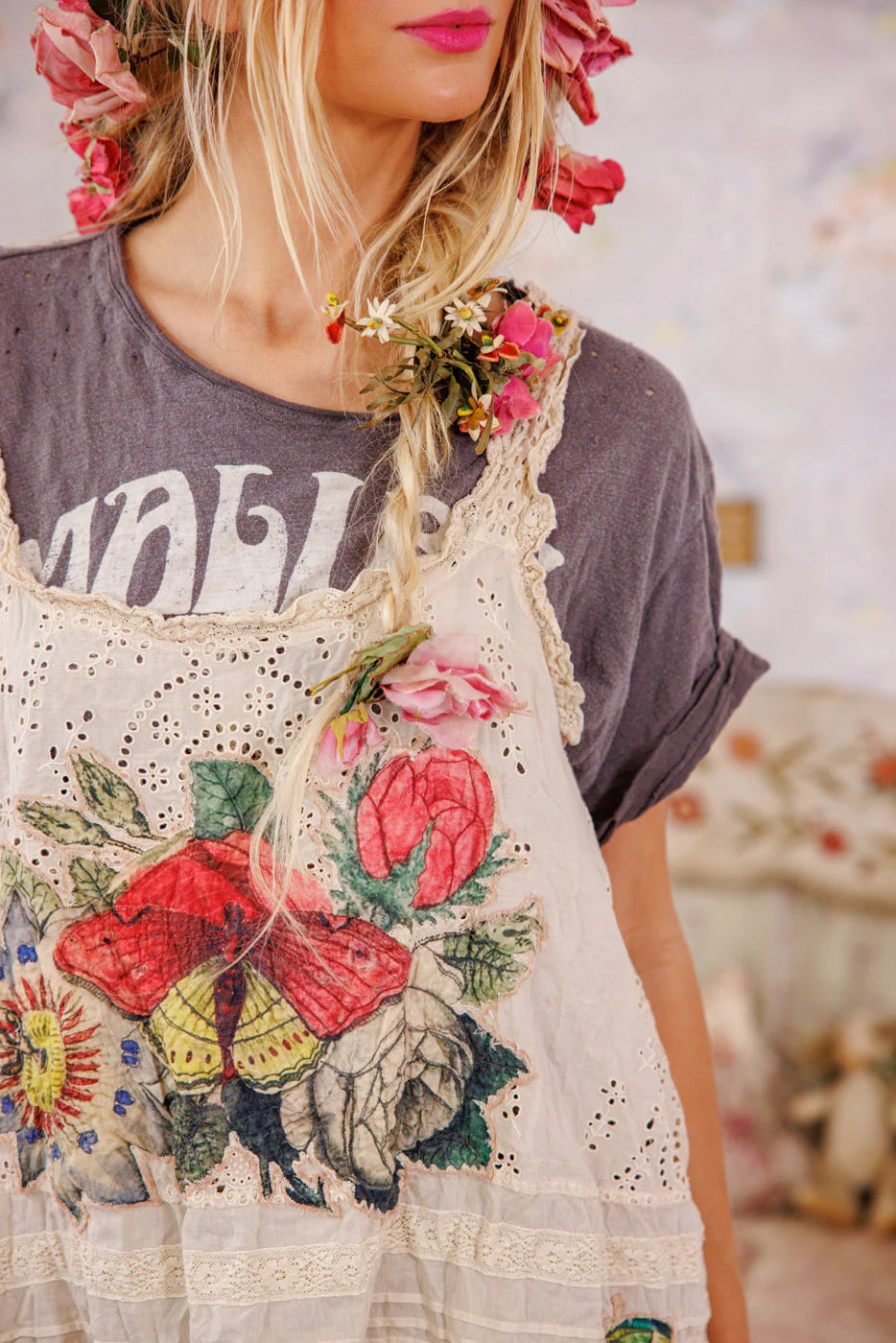 Magnolia Pearl  |   Flor De La Pasion Petrina Tank