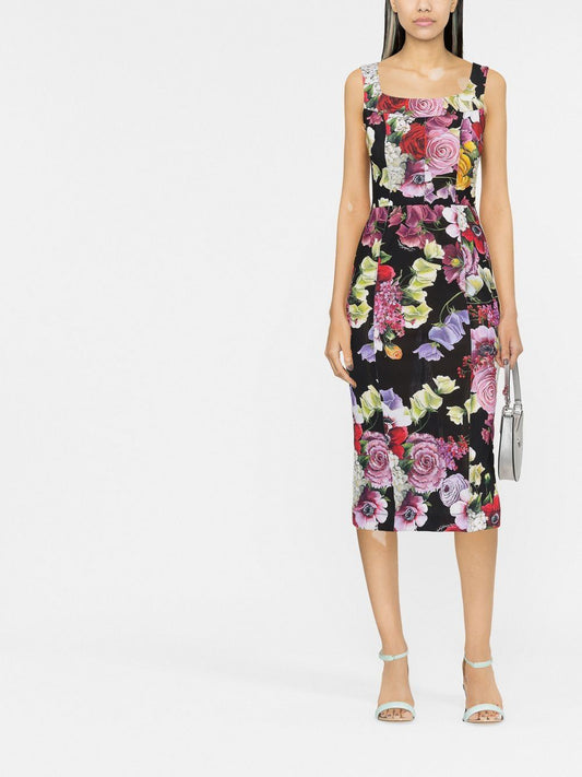 Dolce & Gabbana   |     Flower pattern Dress