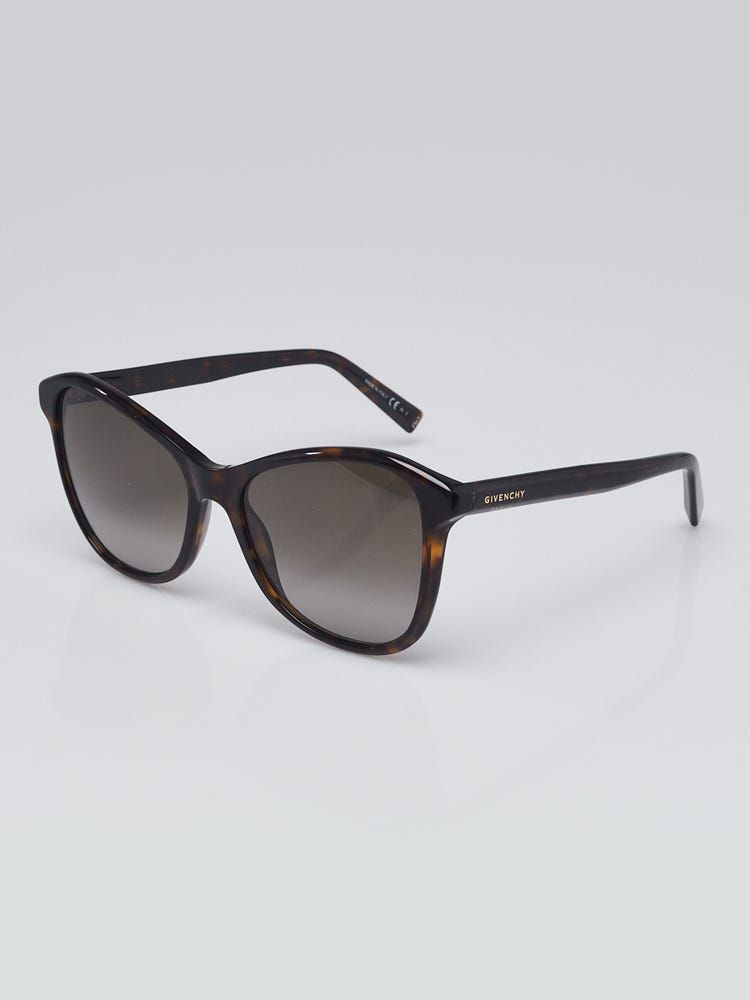 Givenchy   |    Brown Acetate Frame Sunglasses