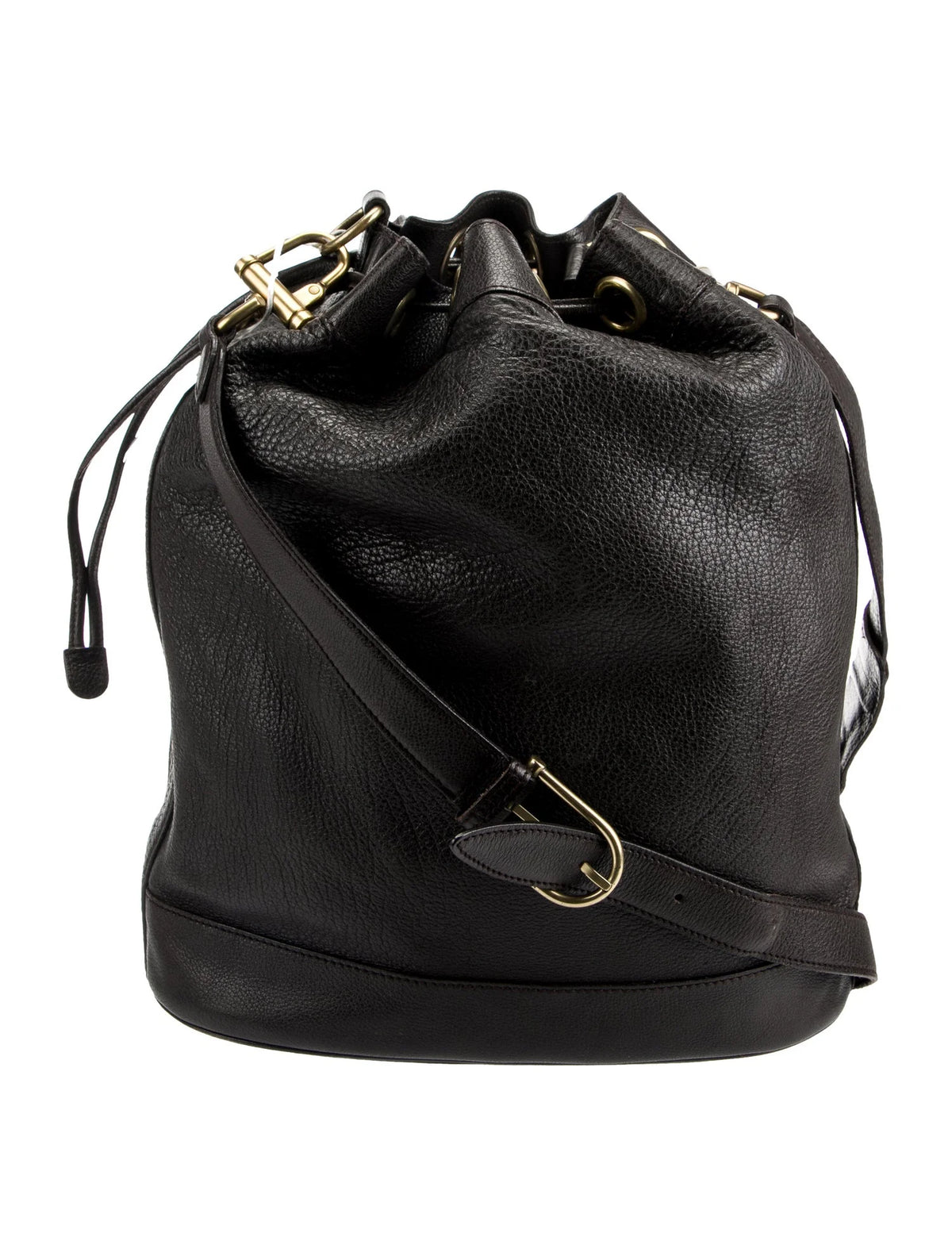 Gucci   |    Drawstring Bucket Handbag