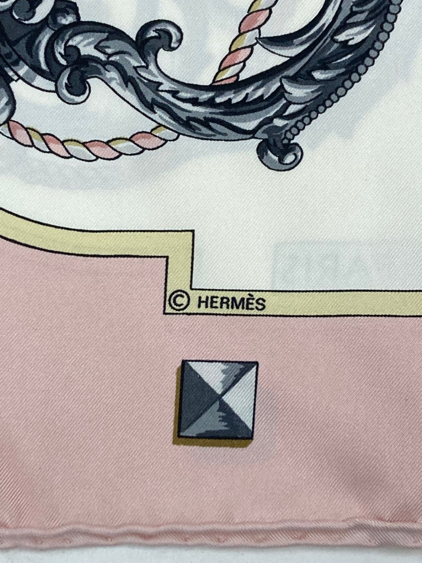 Hermes   |    Les Cles Carre 90 Scarf
