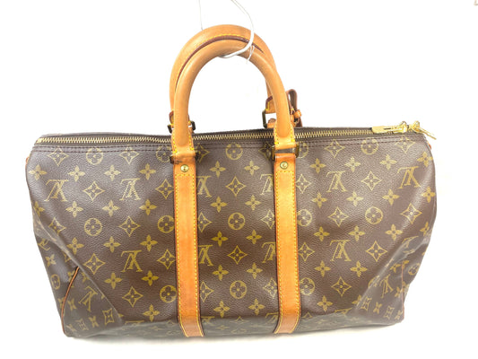 Louis Vuitton   |    Keepall 45, Monogram