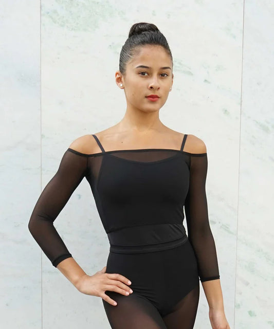 Jule   |    Meshie Crop Top