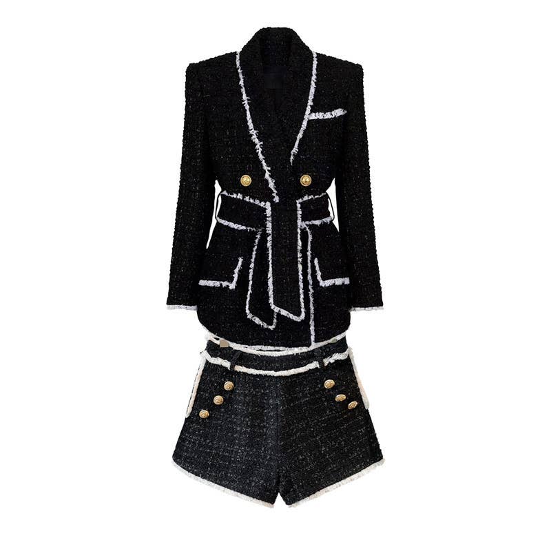 TAO   |    PS Tweed Blazer And Short Set