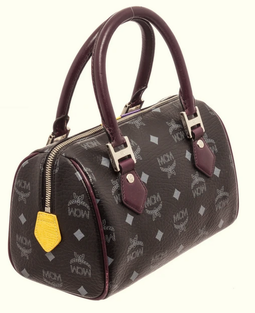 MCM Black Lion Boston Bag - TAO 919