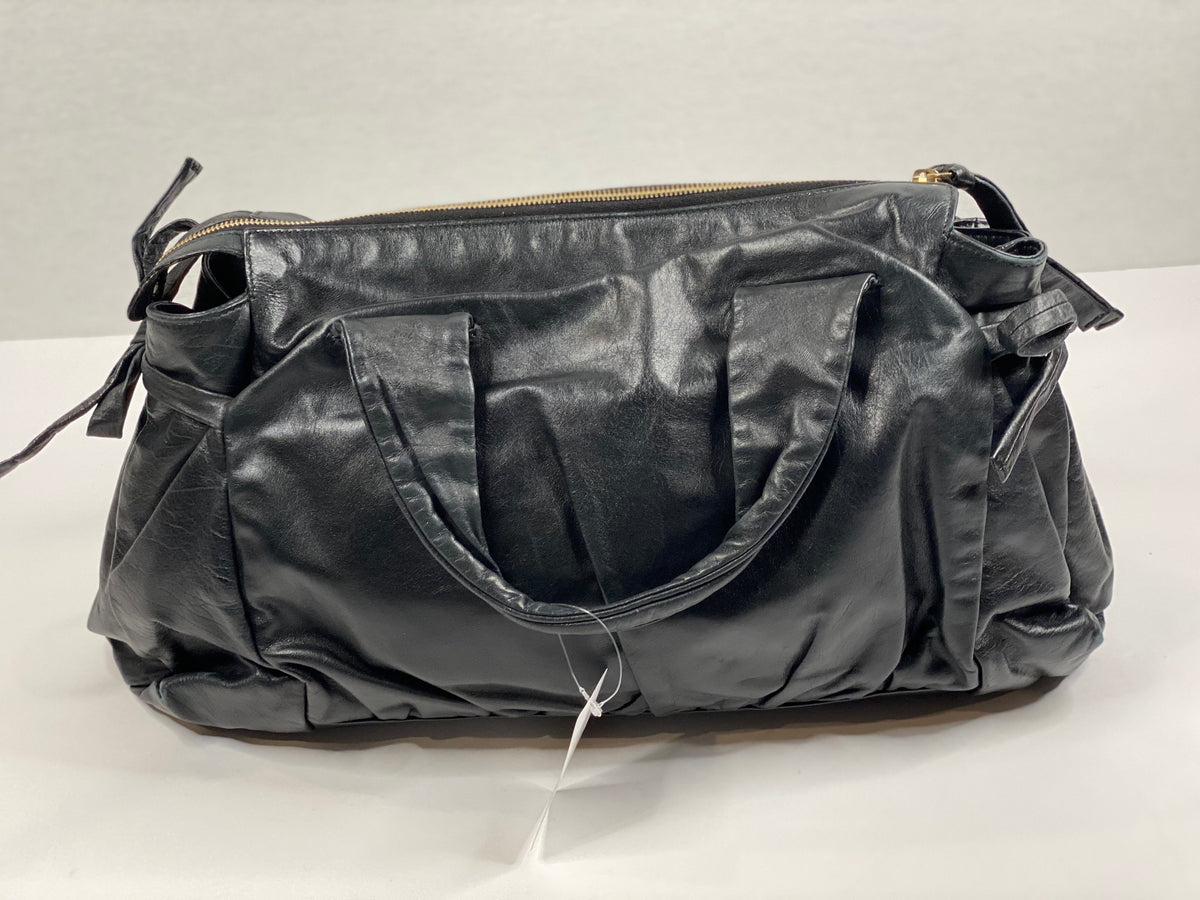 Vintage Gucci Hysteria Black Leather Bag - TAO 919