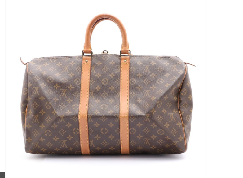 Louis Vuitton   |    Keepall 50 Monogram