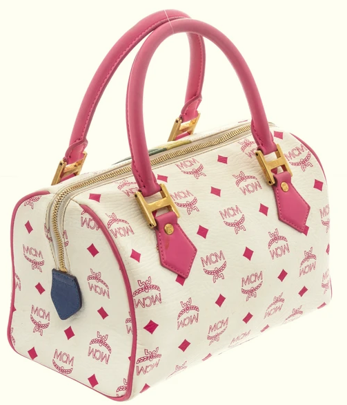 Mini Boston Bag in Visetos Original Cognac | MCM ®US