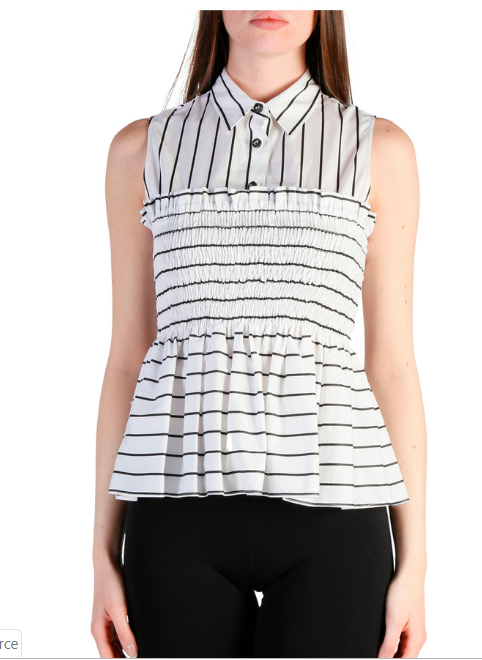 Pinko Black/White Top - Size EURO 42 - TAO 919